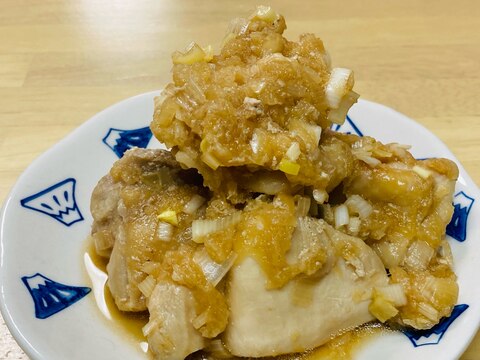 大根おろしでお肉柔らか♪鶏もも肉の漬け込み焼き